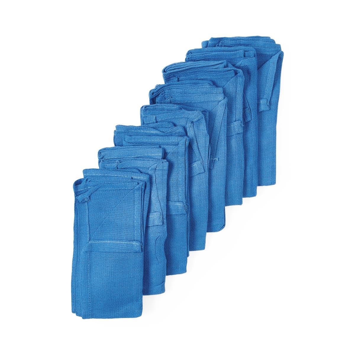 Medline MDT2168208 Deluxe Sterile Disposable Surgical Towels, Blue
